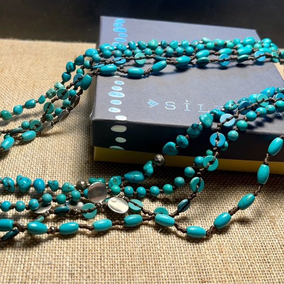 Silpada Turquoise Bead Necklace - Picture 8 of 8